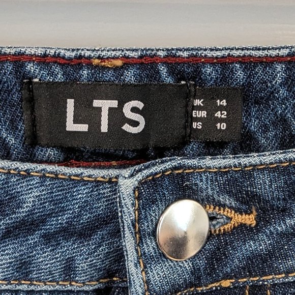 Long Tall Sally Indigo Mom Jeans - Picture 5 of 5